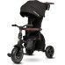 Дитячий велосипед QPlay Comfo Max складаний триколісний Black (T70 ComfoMaxBlack)
