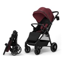 Коляска Kinderkraft Grande 2 Burgundy (KSGRAN02BRG0000) (5902533929573)