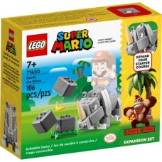 Конструктор LEGO Super Mario Носоріг Рамбі. Додатковий набір (71420)