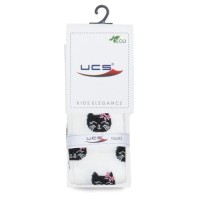 Колготки UCS Socks з котиками (M0C0301-2117-1G-white)