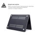 Чохол до ноутбука Armorstandart 13.3" MacBook Air 2018 (A2337/A1932/A2179) Black Matte Shell (ARM58731)
