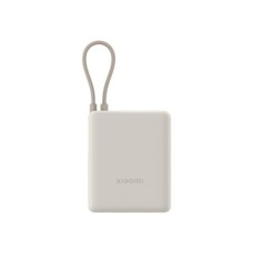 Батарея універсальна Xiaomi 10000mAh 33W Integrated Cable Beige (BHR9333GL)
