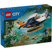 Конструктор LEGO City Водний літак для дослідження джунглів (60425)