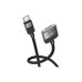 Кабель живлення USB-C to Mag3 1.0m Magnetic U141 black HOCO (6942007642088)