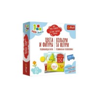 Настільна гра Trefl АБВГДейка. Кольори та фігури (02159)