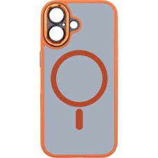 Чохол до мобільного телефона Armorstandart Unit MagCase SE Apple iPhone 17 Orange Black (ARM86315)