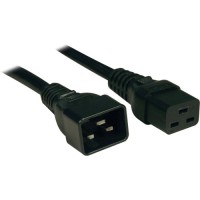 Кабель живлення C19 to C20 2.0m black Zpas (WZ-MKZ509E20E-161)