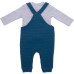 Комбінезон дитячий Tongs у комплекті з кофтою (4864-62B-blue)