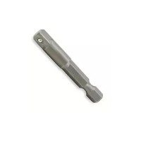 Адаптер для інструменту Toptul для головок під шуруповерт 1/4"х1/4" L50 шестигранний (FPKA0808)