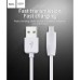 Дата кабель USB 2.0 AM to Micro 5P 2.0m 2.4A PVC X1 white HOCO (6957531042686)