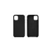 Чохол до мобільного телефона Drobak Liquid Silicon Case Apple iPhone 12 Mini Black (707004)