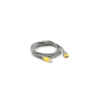 Дата кабель USB 2.0 AM/AF 3.0m ferrite grey yellow V-LINK (YT-AM/AF-3.0GY)