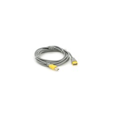 Дата кабель USB 2.0 AM/AF 3.0m ferrite grey yellow V-LINK (YT-AM/AF-3.0GY)