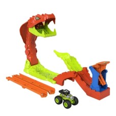 Автотрек Hot Wheels Monster Trucks Атака змії (JJN44)