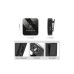 Мікрофон Puluz для iPhone/iPad 8-контактний приймач і два мікрофони Black (PU647B)