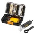 Набір біт DeWALT Pz1,2/Ph1,2/T15,20,25,27,30, 25мм, Ph1/Pz2/T25, 57мм, з кутовою насадкою (DT70782)