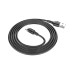 Дата кабель USB 2.0 AM to Micro 5P 1.0m 2.4A magnetic PVC X52 black HOCO (6931474735539)