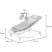 Крісло-гойдалка Kinderkraft Felio 2 Stone Grey (5902533921119)