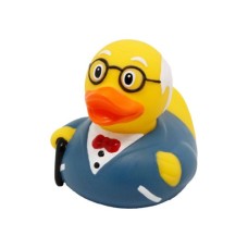 Іграшка для ванної LiLaLu Качка Дідусь (L1901)