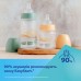 Пляшечка для годування Canpol babies Easystart MOUNTAINS антиколікова з широким отвором 120 мл зелена (35/242_gre)