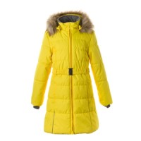 Пальто дитяче Huppa YACARANDA 12030030 жовтий 110 (4741632039261)