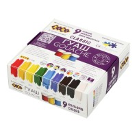 Гуашеві фарби ZiBi KIDS Line -2 гуаш, 9 кольорів х 20 мл (ZB.6611)