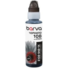 Чорнило Barva Epson 108 100 мл, Black, флакон OneKey (1K) (E108-948-1K)