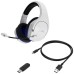 Навушники HyperX Cloud Stinger Core Wireless PS4/PS5 White/Blue (4P5J1AA)