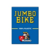 Гральні карти Modiano Bike Trophy 100 Plastic Jumbo Index (blue) (ВР_КИМБТБ)