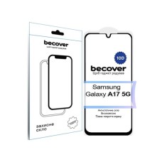 Скло захисне BeCover 10D Samsung Galaxy A17 5G SM-A176 Black (713688)