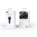 FM модулятор XO BCC17 Car Charger Smart Bluetooth Dual Port PD 30W Чорний (BCC17.black)