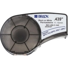 Етикетка Brady термозбіжна трубка, 2.39 - 5.46 мм, Black on White (M21-250-C-342)