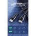 Кабель мультимедійний HDMI M to HDMI M 1.0m V2.1 Ugreen (80401)