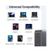 Зарядний пристрій Ugreen 4xUSB 100W (3xUSB-C+USB-A) Gan Tech Fast GAN Charger black CD226 (40747)