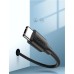 Дата кабель USB 2.0 AM to USB-C 3.0m 3.0A 18W US287 Black Ugreen (60826)