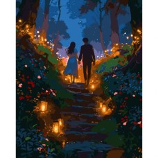 Картина по номерам Santi "Романтична прогулянка", 40*50см, L (956660)