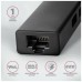 Концентратор AXAGON USB-C to 3xUSB-A + RJ45 0.2m metal black (HMC-GL3A)