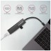 Концентратор AXAGON USB-C to 3xUSB-A + RJ45 0.2m metal black (HMC-GL3A)