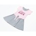 Плаття дитяче Breeze з топом (13478-128G-pink)