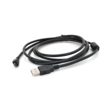 Дата кабель USB 2.0 AM to Micro 5P 1.8m black Voltronic (YT-AM/Mc-1.8Bl/07367)