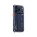 Чохол до мобільного телефона Skinarma Haxa Magnetic Charging + Grip Stand iPhone 17 Pro Blue (8886461249392)