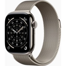 Смарт-годинник Apple Watch Series 11 GPS + Cellular 42mm Natural Titanium Case with Natural Milanese Loop (MF8P4RK/A)