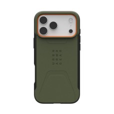 Чохол до мобільного телефона UAG iPhone 17 Pro Max Civilian MagSafe Olive/Orange (114546117297)