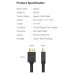 Кабель мультимедійний HDMI M to HDMI M 1.5m HD104 black Ugreen (60820)