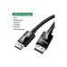 Кабель мультимедійний DisplayPort M to DisplayPort M 1.0m V1.4 braided DP114 black Ugreen (80390)