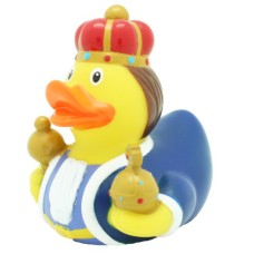 Іграшка для ванної LiLaLu Качка Король (L1840)