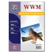 Фотопапір WWM A4 (M100.100/С)