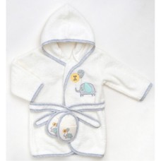 Халат дитячий Breeze и тапочки (66266-86-cream)