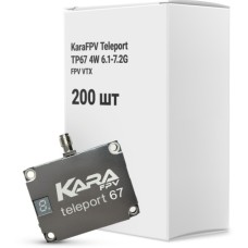 Відеопередавач (VTX) KaraFPV Teleport67 4W 6.1-7.2G упаковка 200 шт. (TX6704B)