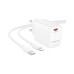 Зарядний пристрій BOROFONE BN26 Fuente USB-C PD20W + cable USB-C to Lightning White (6941991120244)